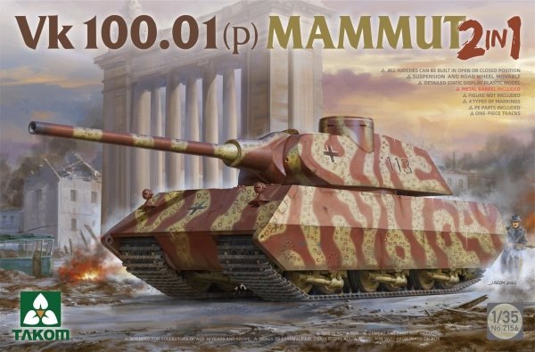 Takom 2156 VK 100.01 (p) Mammut 1/35