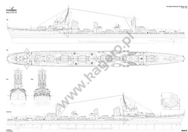 Kagero 16057 Japanese Destroyer Shimakaze EN
