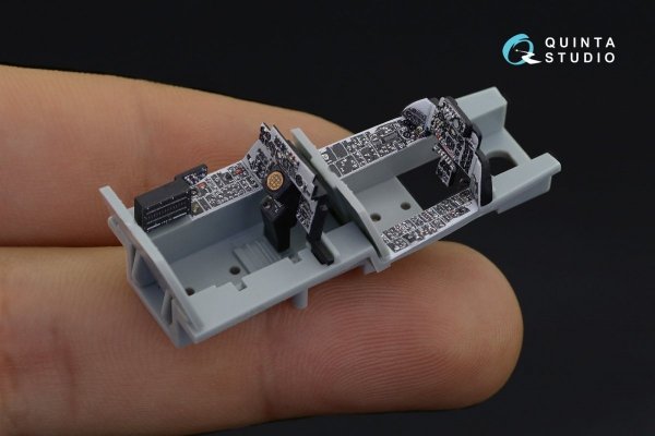 Quinta Studio QD72032 F-4J 3D-Printed &amp; coloured Interior on decal paper (for Academy kit) 1/72