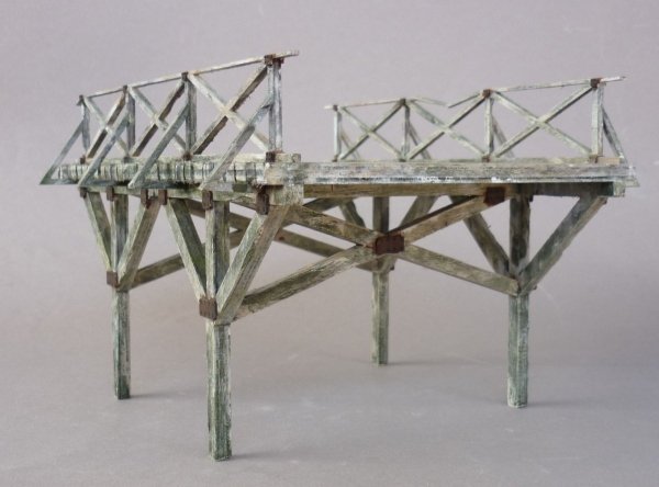 RT-Diorama 35546 Wooden bridge 1/35