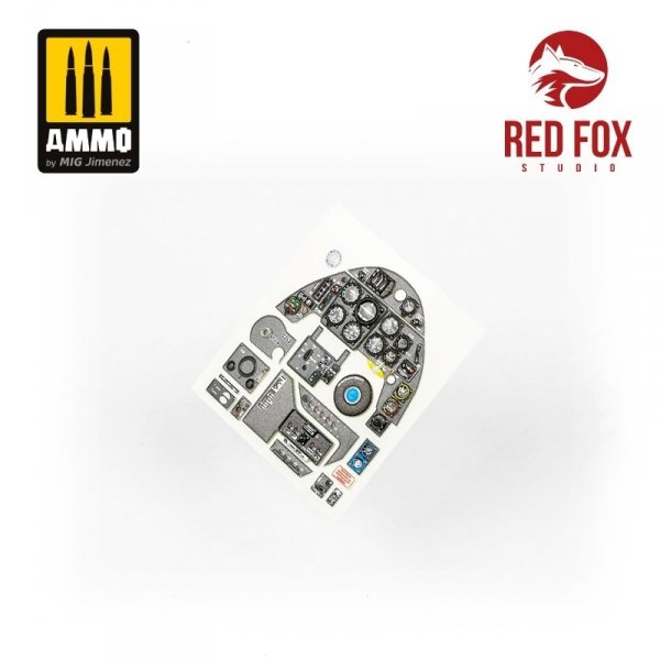 Red Fox Studio QS-24004 Messerschmitt Bf 109G-6 with WFR.GR.21 Rocket Panel for Trumpeter kit 1/24