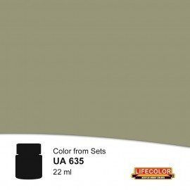 Lifecolor UA635 Royal Navy WWII Mediun green-grey MS3 22ml