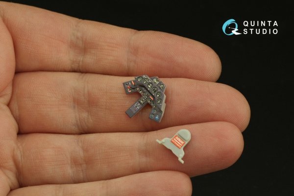 Quinta Studio QD48313 Fw 190A-3 3D-Printed &amp; coloured Interior on decal paper (Hasegawa) 1/48
