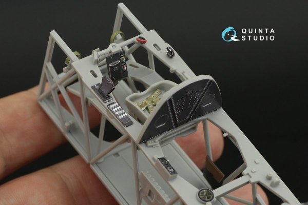 Quinta Studio QD32115 Fairey Swordfish Mk.I 3D-Printed &amp; coloured Interior on decal paper (Trumpeter) 1/32