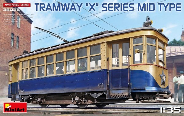 Miniart 38026 Tramway &quot;X&quot; Series 1/35