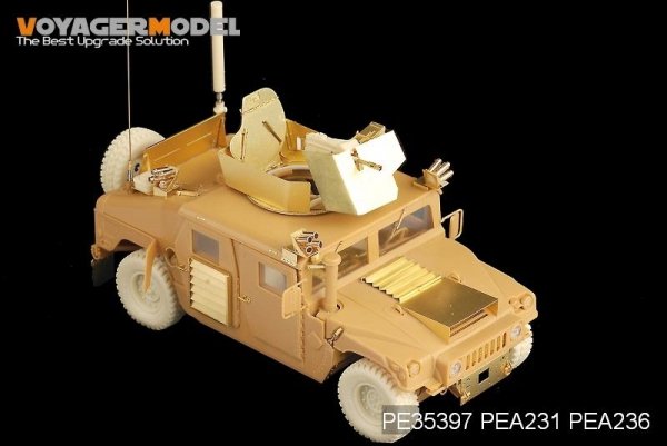 Voyager Model PE35397 Modern USMC HUMVEE M1114 w/CIP/smoke discharge for Bronco 35080 1/35