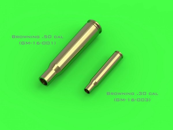 Master GM-16-001 Browning .50 caliber (12,7mm) - łuski (25sztuk) 1/16