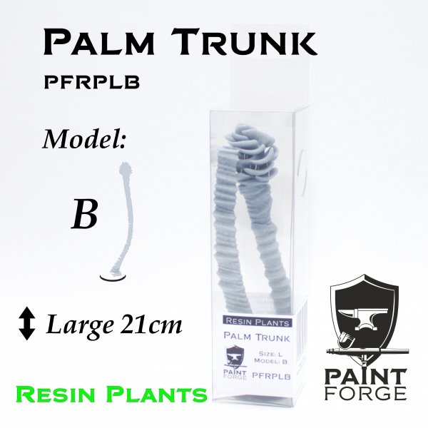 Paint Forge PFRPLB Resin Plants PALM TRUNK B size L