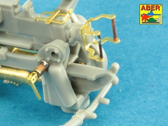 Aber 35L-118 Barrel for Russian 12,7mm heavy machine gun DShK, after WWII version (T-54/55; BTR-60APC) (1:35)