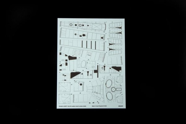 Eduard ER48001 Mi-24V positive rivets &amp; surface details Zvezda 1/48