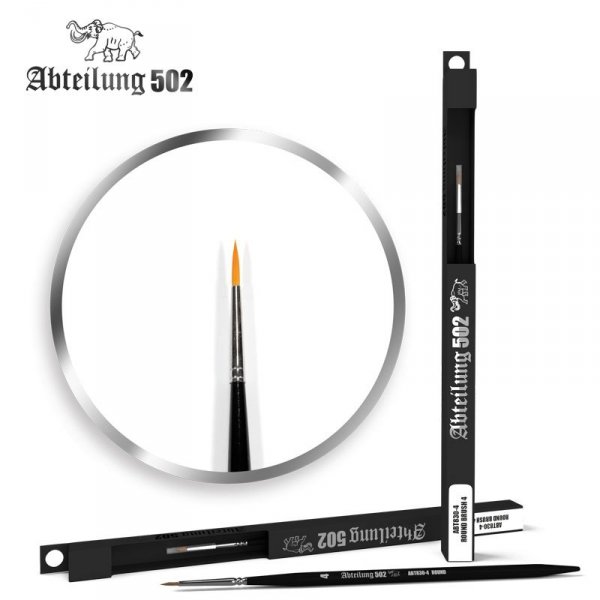 502 Abteilung ABT830-4 Round Brush 4