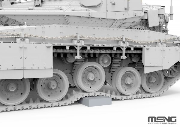Meng Model TS-056 Merkava Mk.4M w/roof-mounted slat armor Israel Main Battle Tank 1/35