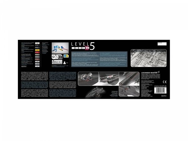 Revell 03751 Lockheed Martin SR-71 B Blackbird 1/48