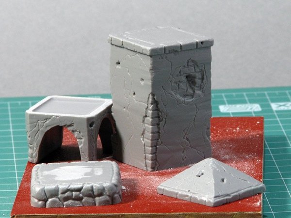Eureka XXL ED-3506 Brick Road Chapel 1:35
