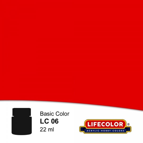 Lifecolor LC06 Matt Red FS31302 LC06 22ml