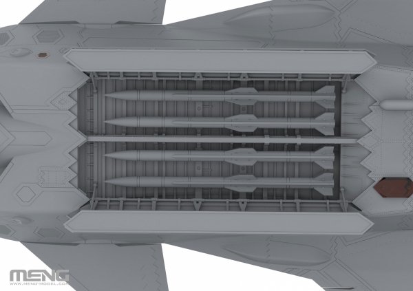 Meng LS-002 Chinese J-20 Stealth Fighter 1/48