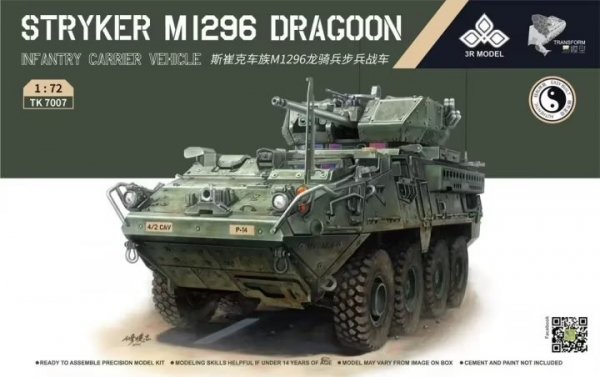 3R Model TK 7007 Stryker M1296 Dragoon 1/72