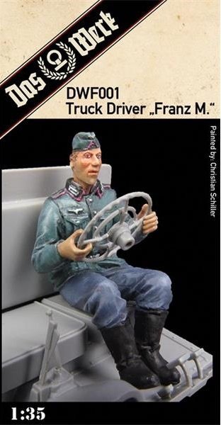 Das Werk DWF001 Driver Figure &quot;Franz M.&quot; 1/35