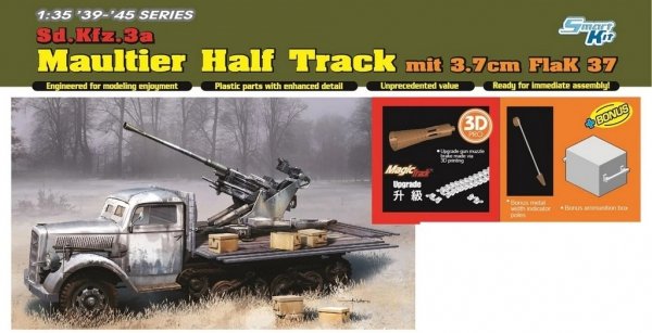 Dragon 6788 Sd.Kfz.3a Maultier Half Track mit 3.7cm Flak 37 1/35
