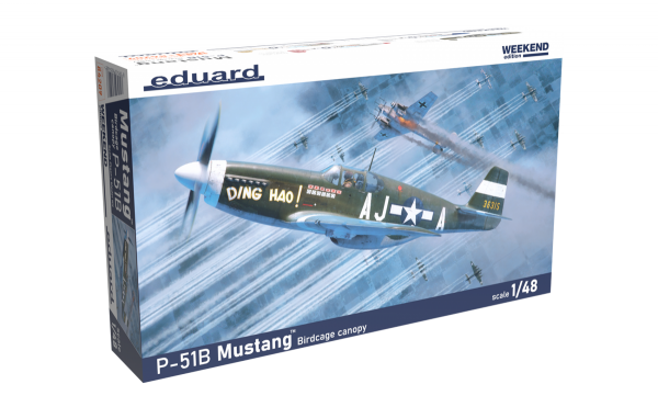 Eduard 84209 P-51B/C Mustang Birdcage canopy for 84209 1/48