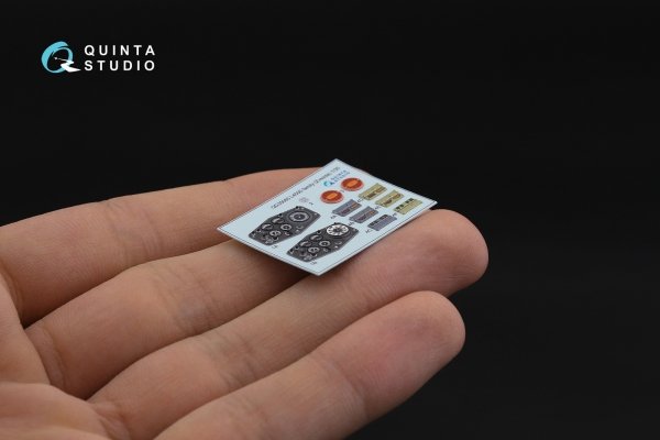 Quinta Studio QD35085 L4500 family 3D-Printed &amp; coloured Interior on decal paper (Zvezda) 1/35