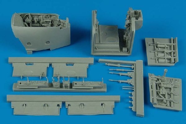 Aires 2116 AV-8B Harrier II wheel bay 1/32 Trumpeter