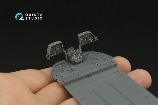 Quinta Studio QD48381 Mi-17 3D-Printed &amp; coloured Interior on decal paper (AMK) 1/48