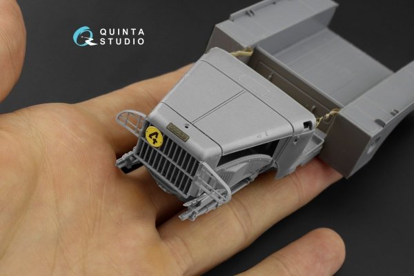 Quinta Studio QD35062 Dodge WC-51 3D-Printed &amp; coloured Interior on decal paper (Zvezda) 1/35