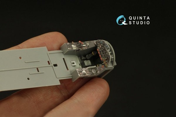 Quinta Studio QD48328 Do 335A Pfeil 3D-Printed &amp; coloured Interior on decal paper (Tamiya) 1/48