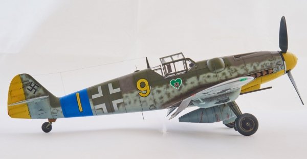 Omask 34027 JBf 109G-6 (yellow 9) for Eduard 11119 marking J 1/48