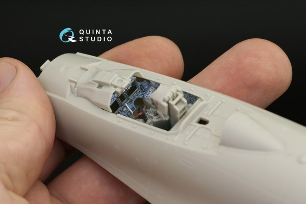 Quinta Studio QD48233 Su-27SM 3D-Printed &amp; coloured Interior on decal paper (KittyHawk) 1/48