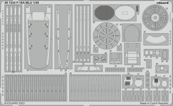Eduard BIG49367 F-16A MLU KINETIC MODEL 1/48