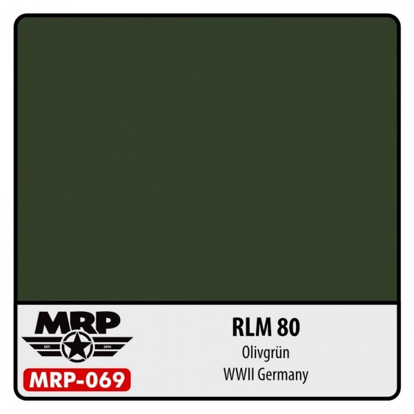 MR. Paint MRP-069 RLM 80 Olivgrun WWII German 30ml