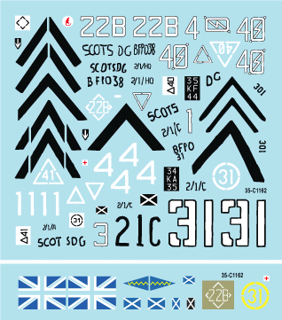 Star Decals 35-C1162 Challenger I 1/35