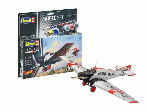 Revell 63870 Junkers F.13 Aircraft Starter Set 1/72