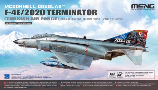 Meng LS-020 F-4E/2020 TERMINATOR (Turkish Air Force) 1/48