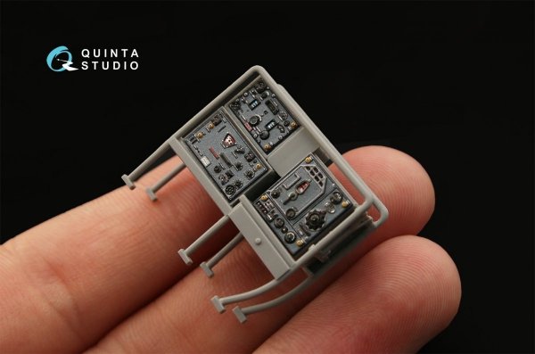 Quinta Studio QD35011 KFZ 251 Ausf.A 3D-Printed &amp; coloured Interior on decal paper (for ICM kits) 1/35