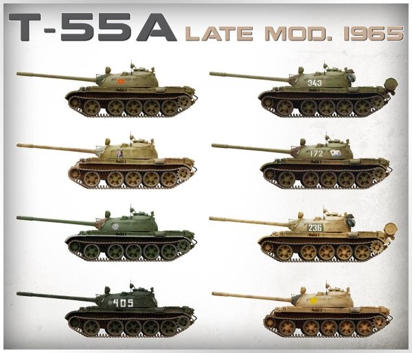 MiniArt 37023 T-55A LATE MOD. 1965 (1:35)