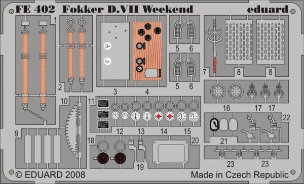 Eduard FE402 Fokker D. VII Weekend EDUARD 1/48