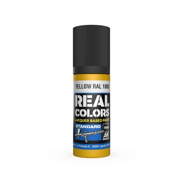 AK Interactive RC814 Yellow RAL 1003 17 ml