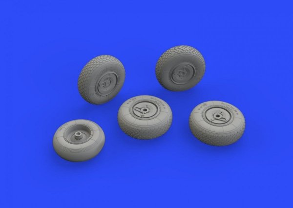 Eduard 648328 He 219 wheels TAMIYA 1/48
