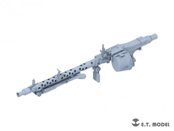 E.T. Model P16-004 WWII German Mg34 Machinegun (w/o buttstock) (3D Printed) 1/16