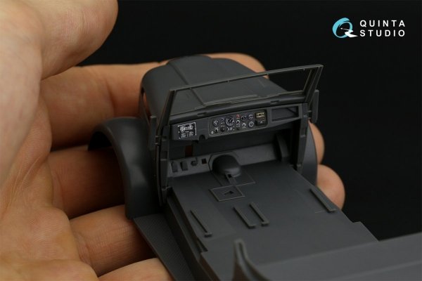 Quinta Studio QD35069 Steyr 1500A 3D-Printed &amp; coloured Interior on decal paper (Tamiya) 1/35