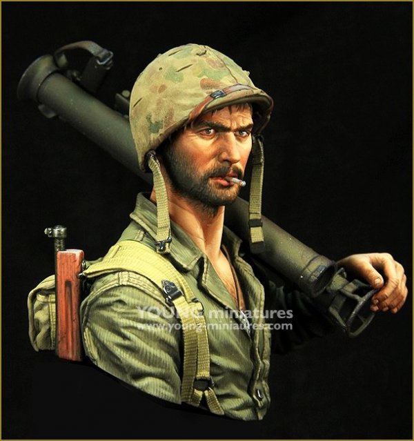 Young Miniatures YM1880 USMC PACIFIC WWII 1/10