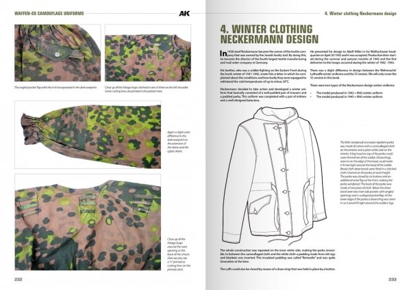 AK Interactive AK130008 WAFFEN-SS CAMOUFLAGE UNIFORMS BY WERNER PALINCKX ( English )