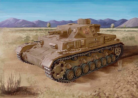 Dragon 7560 Pz.Kpfw.IV Ausf.F1(F) 1/72