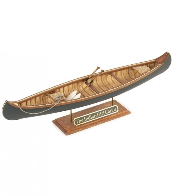 ARTESANIA LATINA 19000 Indian Girl Canoe 1/16