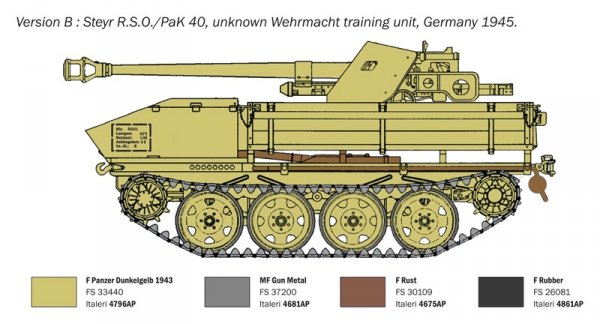 Italeri 0355 RSO / PAK 40 1/35