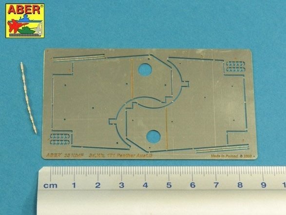 Aber 35A131 Dodatkowe przeciw lotnicze opancerzenie wieży Panter G 1/35