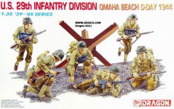 Dragon 6211 US 29th Inf.Div. Omaha Beach44 (1:35)